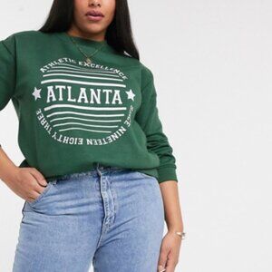 ASOS Women's Daisy Street Atlanta Relax Sweatshirt- 18
